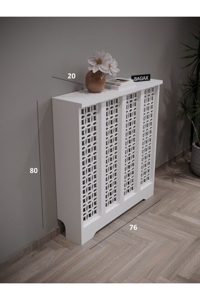 Bagax Ayasofya Model, Beyaz Renk,iç Ölçü 76 Cm Dış Ölçü 80 Cm Petek Kaplama, Dresuar